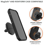 Support de ventilation à double aimant ROKform